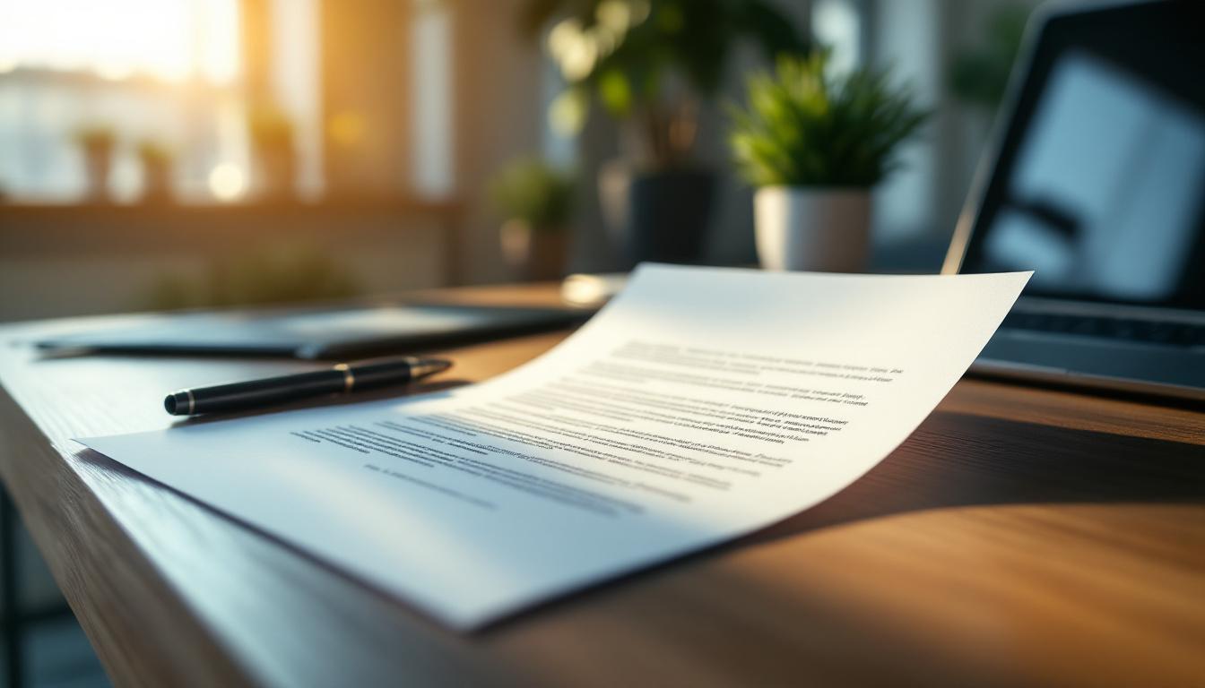 Lettre d'engagement pour un projet : modèle et conseils pratiques